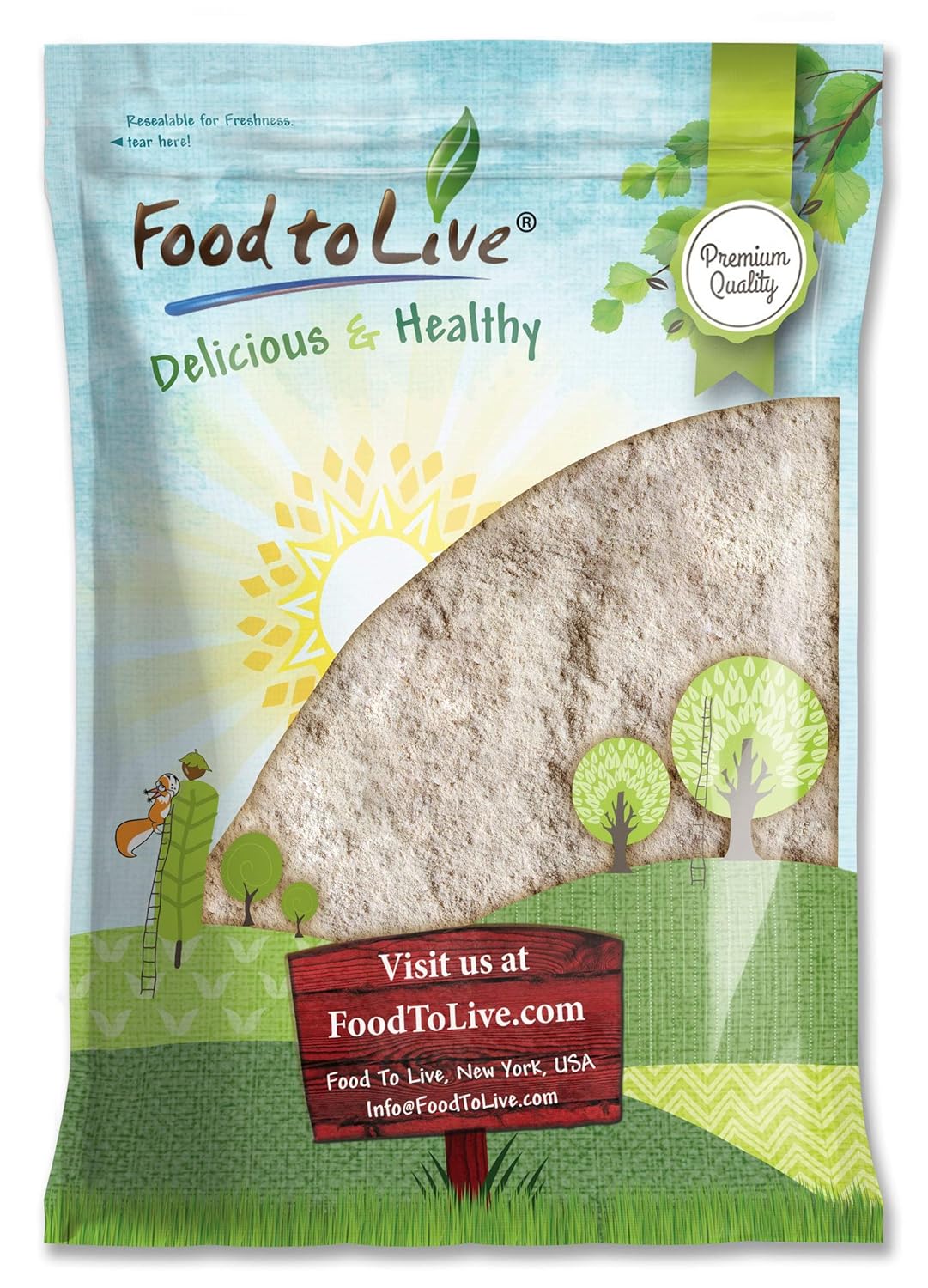 Barley Flour for Baking - Nutty Flavor, Rich in Fiber