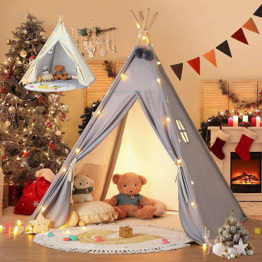 besrey Teepee Tent: 2-in-1 with Light