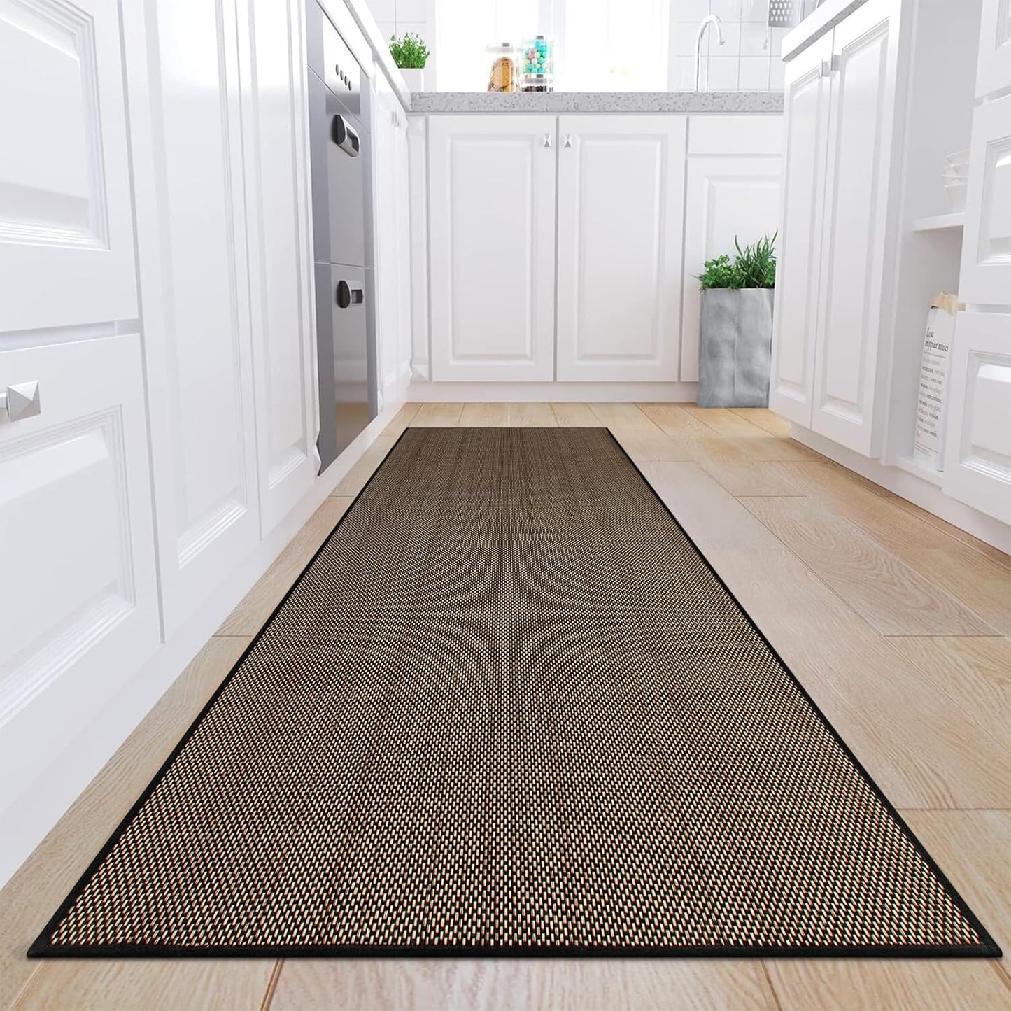 KIMODE 30x70 Farmhouse Kitchen Mats for Non-Slip Safety