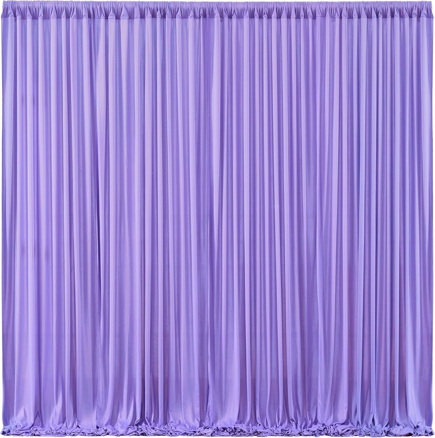 Lavender Backdrop Curtains for Photography & Party Decor