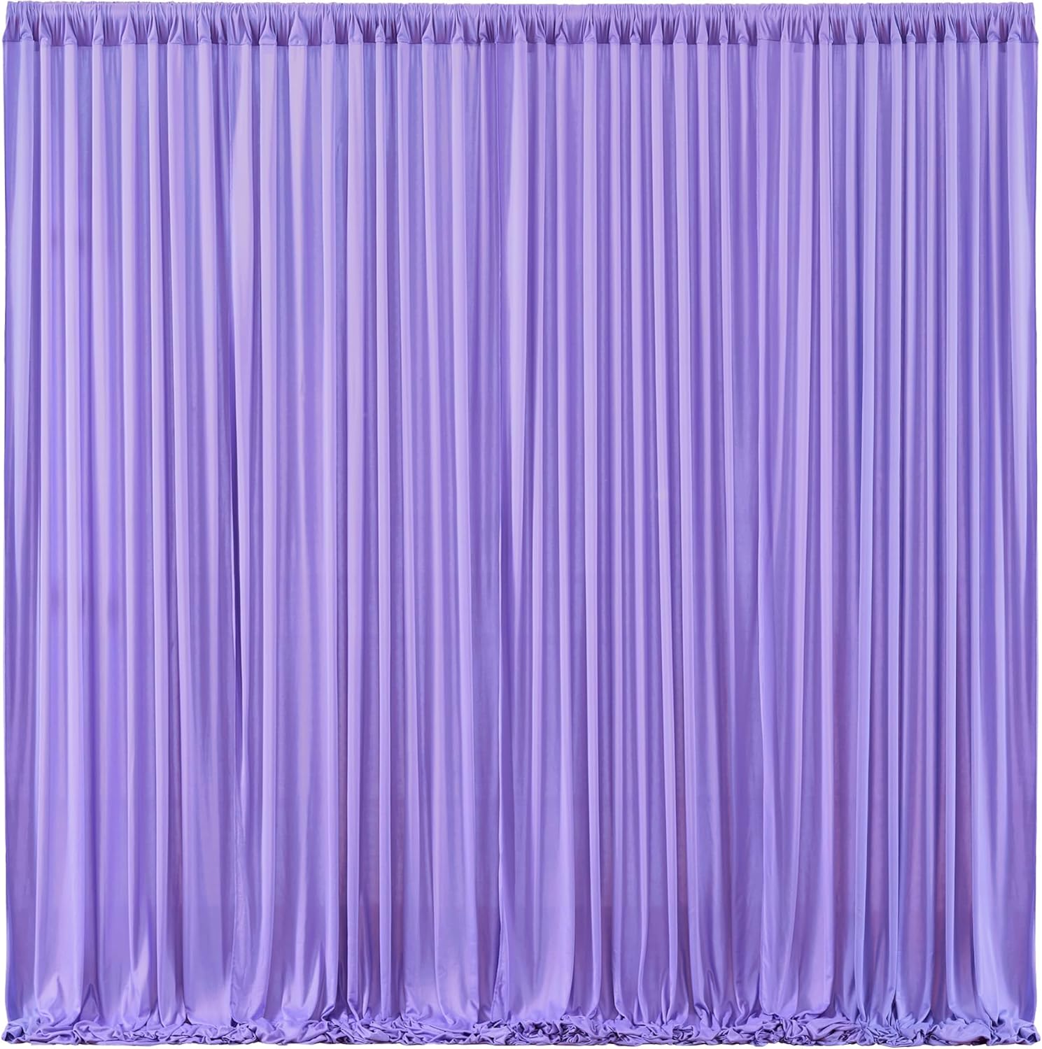 Lavender Backdrop Curtains for Photography & Party Decor