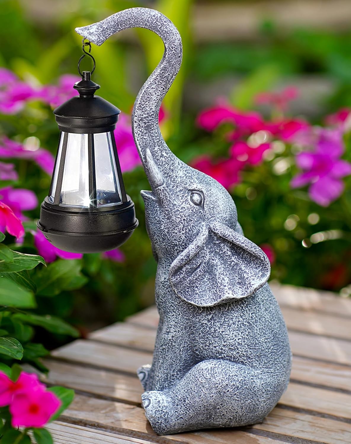 Goodeco Elephant Statue for Garden Decor - Perfect Gift Idea