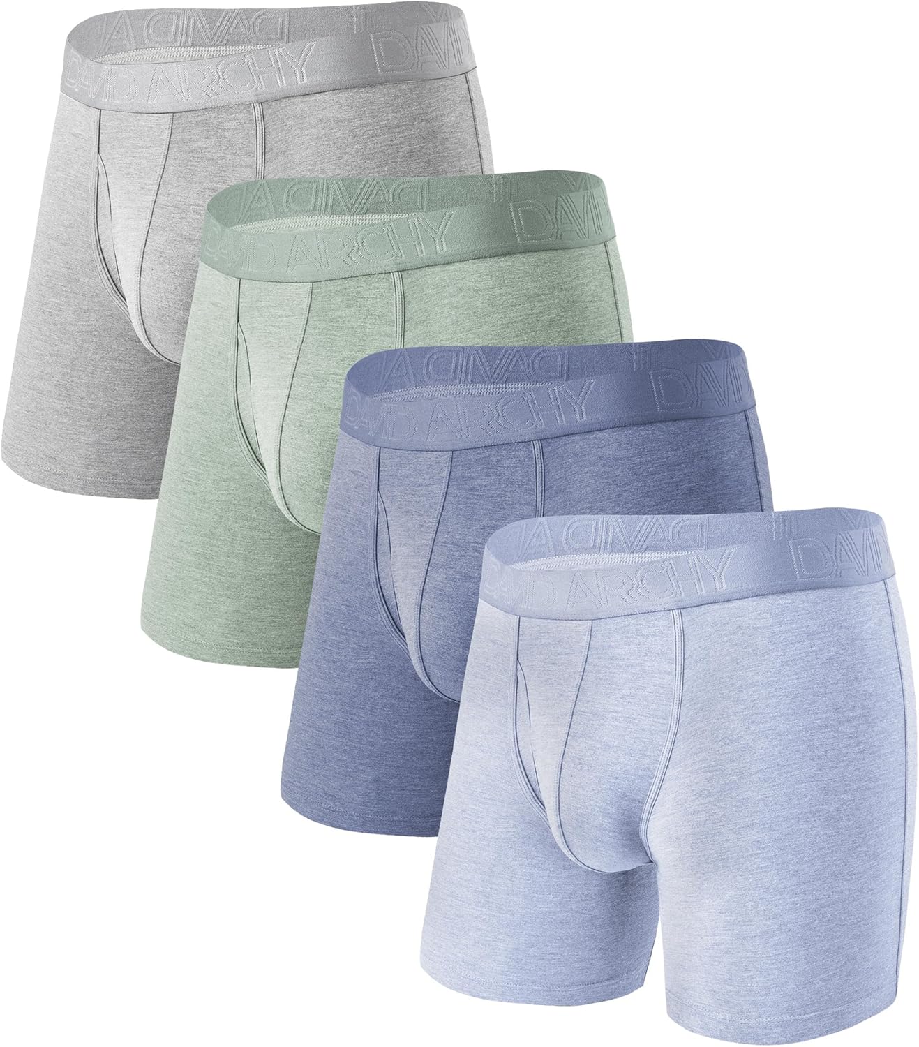 DAVID ARCHY Mens Underwear Boxer Briefs for Ultimate Comfort