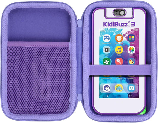 Protective Purple Case for KidiBuzz - Lebakort
