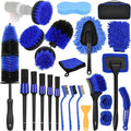 23pcs Car Detailing Kit Detailing Brush Set - Complete Cleaning Kit