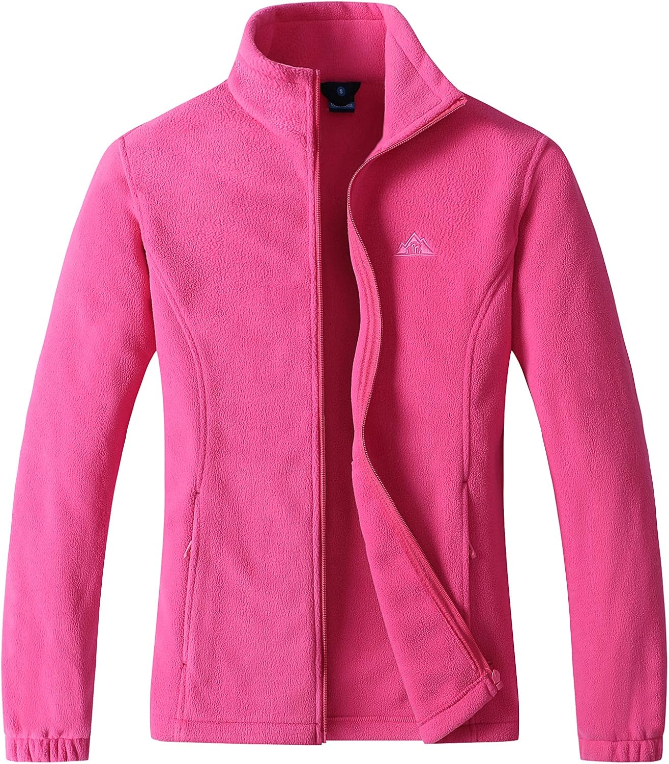 GIMECEN Women's Lightweight Full Zip Soft Polar Fleece Jacket