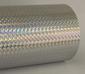 Prism Sign Vinyl Roll 24 in x 10 ft Silver - Holographic Mosaic