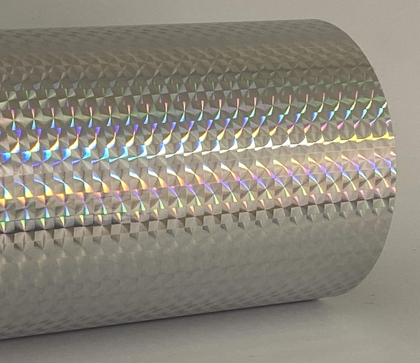 Roll of Prism Sign Vinyl, Holographic Mosaic for Crafting