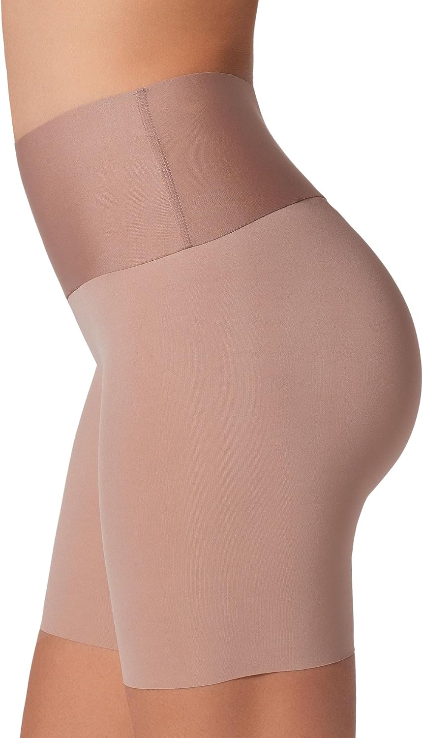Stay-in-Place Seamless Shorts for Women - High Waisted Shapewear
