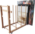 Art Storage Rack Canvas & Drying Rack - Mobile Beech Wood Organizer