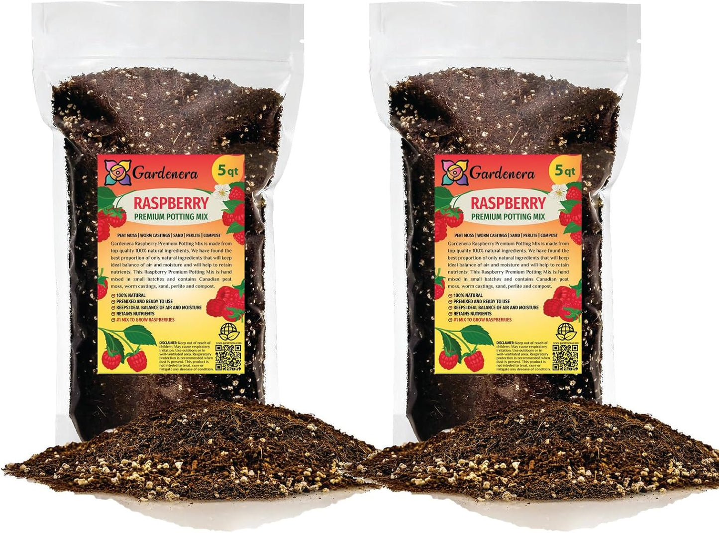 Premium Raspberry Potting Soil Mix for Thriving Juicy Berries