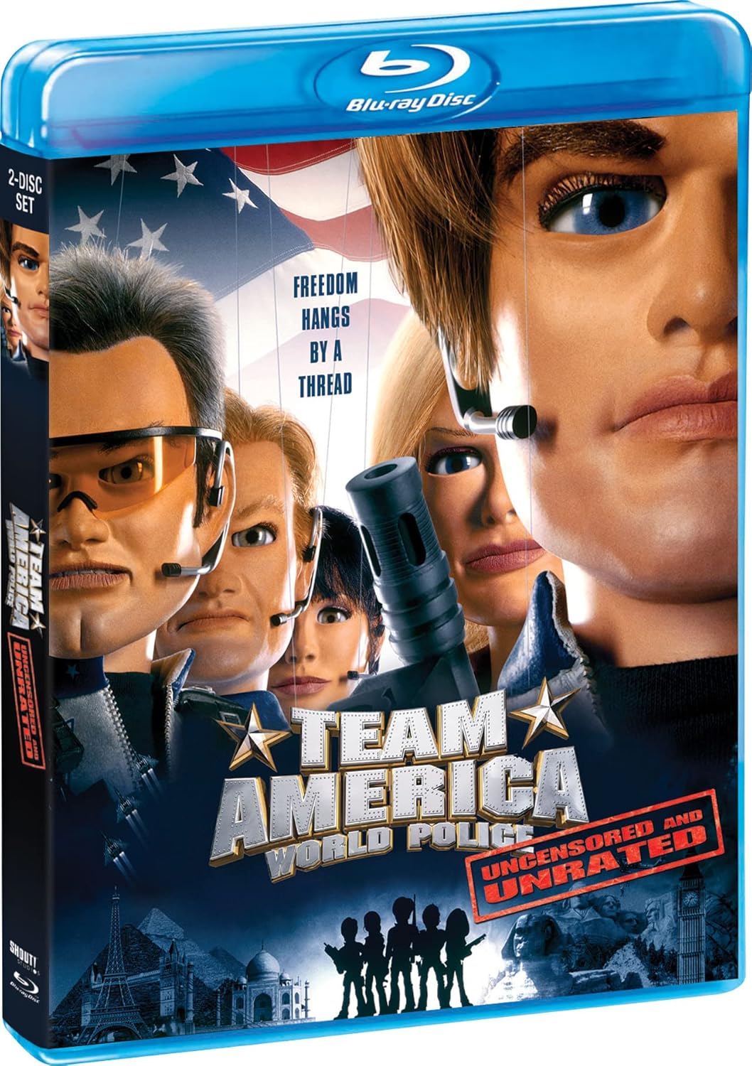 Team America: World Police Blu-ray - A Hilarious Satire Experience