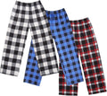 Ekouaer Boys 3 Pack Plaid Lounge Pants with 2 Pockets Review