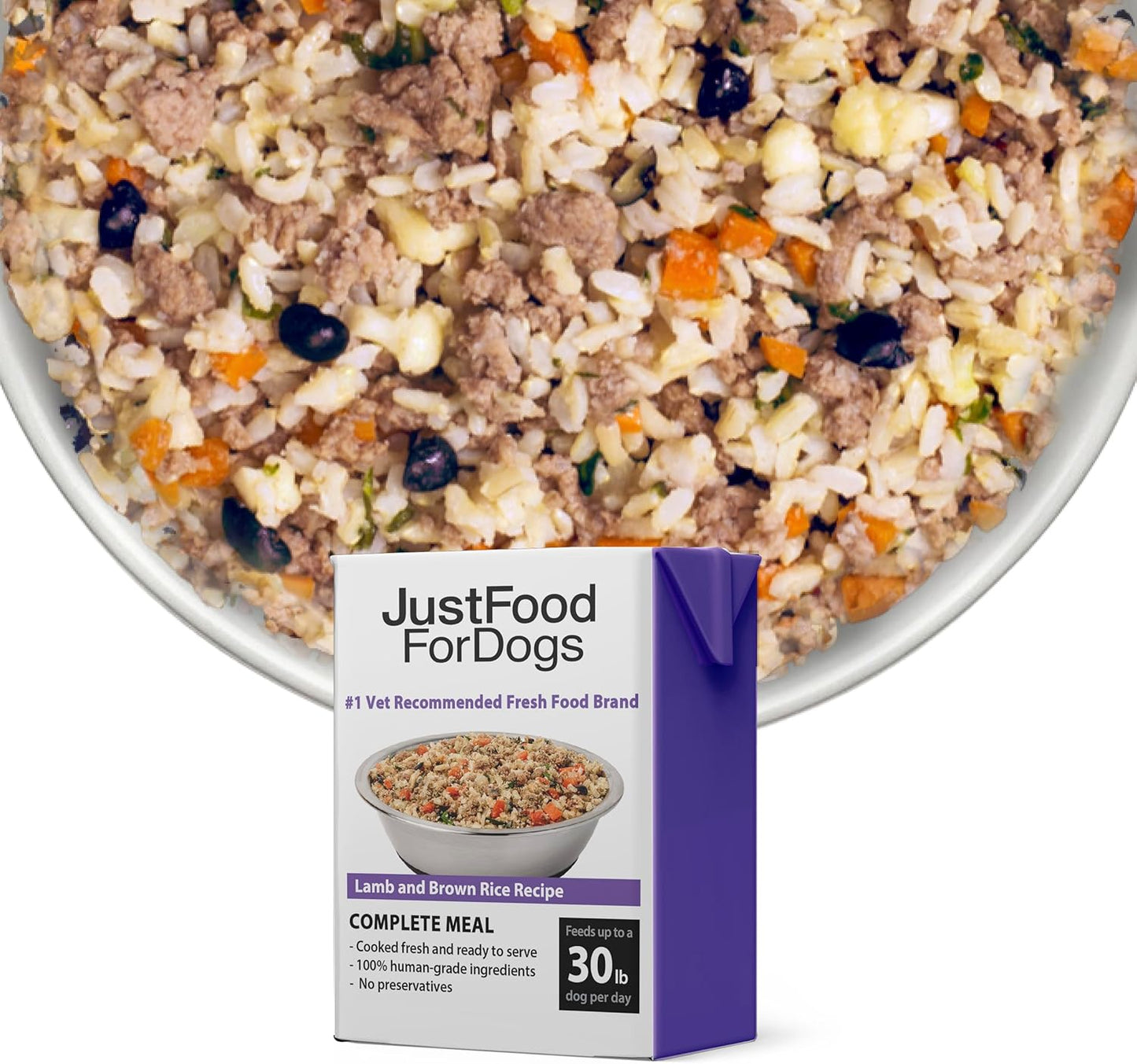 JustFoodForDogs Pantry Fresh Wet Dog Food for Healthy Dogs
