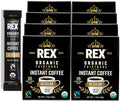 Rex Coffee Freeze-Dried Instant Sticks 200 Pack - Organic Fairtrade