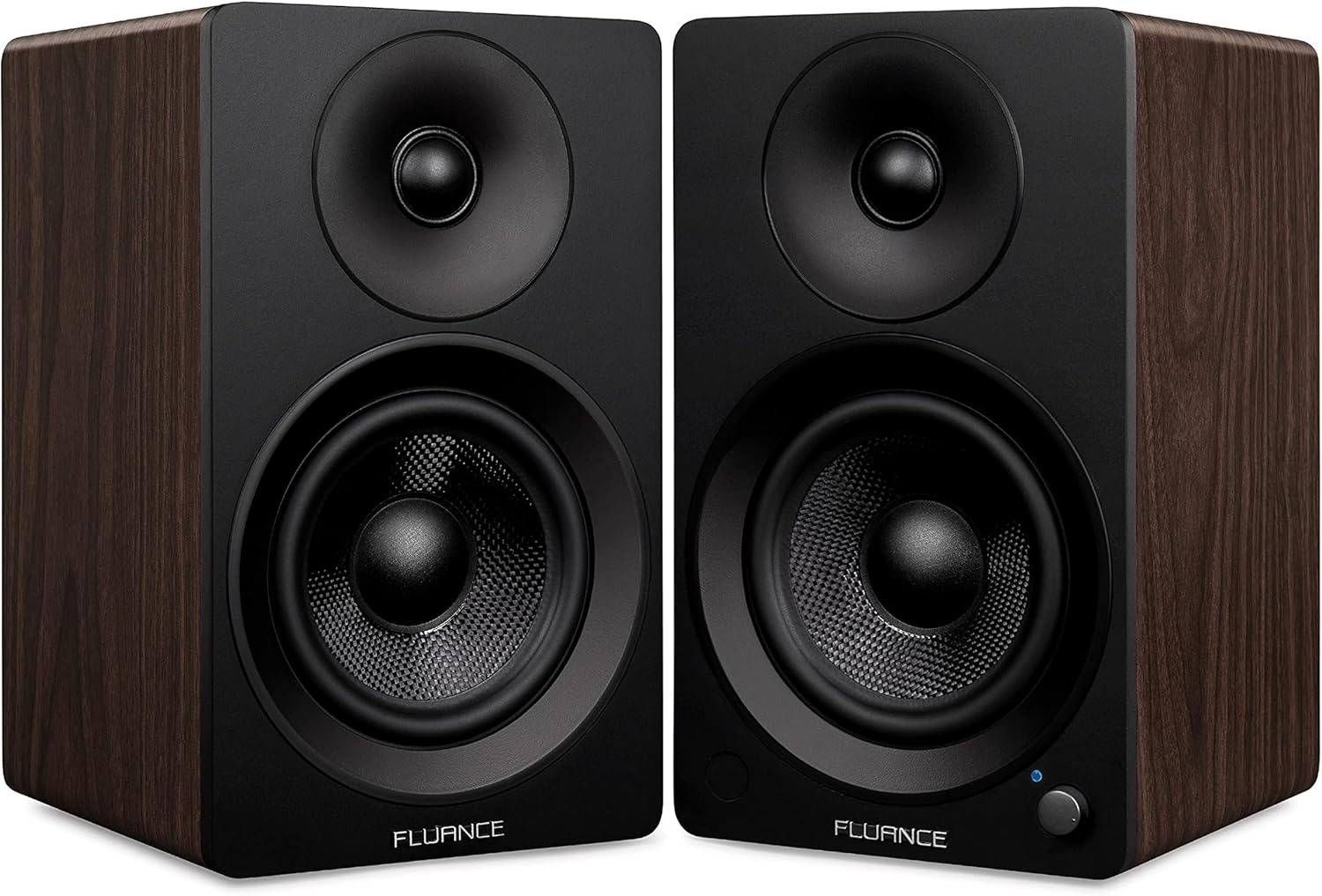 Immerse in Premium Sound with Fluance 2-Way Bookshelf Speakers