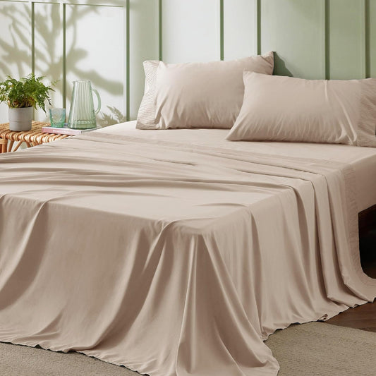 Bedsure California King Sheet Sets for Luxurious Sleep Comfort