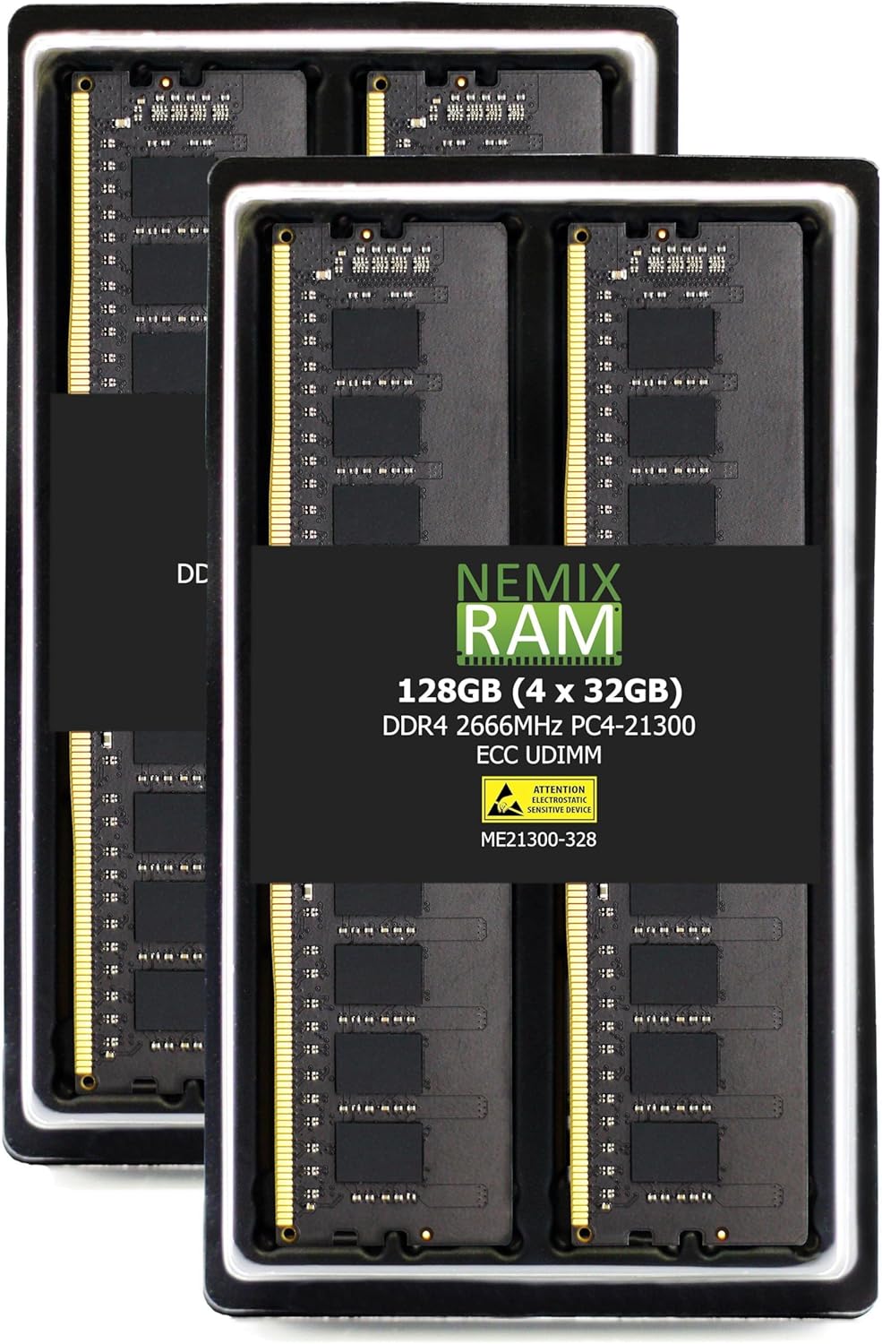 NEMIX RAM 128GB DDR4 2666MHZ Memory Kit for Enhanced Performance
