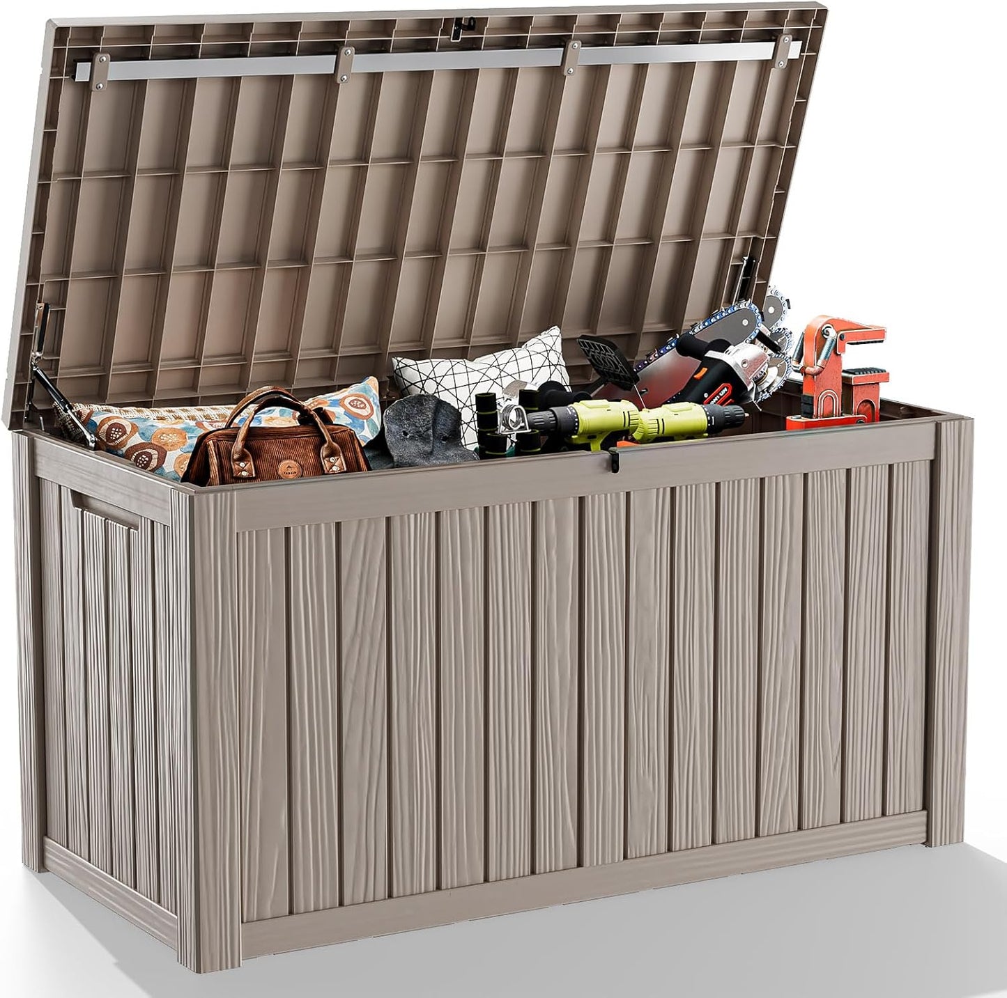 150 Gallon Outdoor Storage Box for Patio Furniture and More