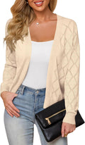 Lightweight Women's Cardigan Sweater (S-2X) - Breathable Layer