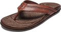 OLUKAI Hiapo Men's Beach Sandals - Classic Leather Comfort