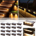 SOLPEX Solar Fence Lights 6 LED Warm White (16 Pack) - Dual Direction