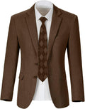 Kids Blazers for Boys Tweed Herringbone Suit Blazer - Retro