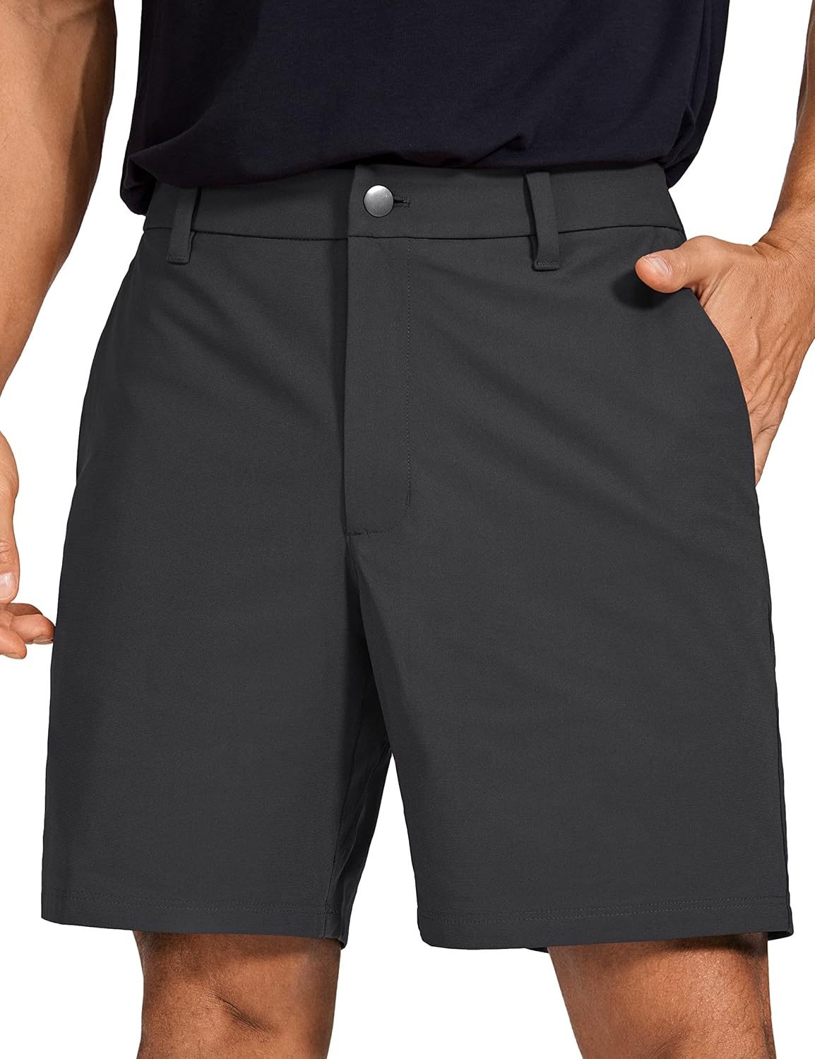 CRZ YOGA Men's All Day Comfy Golf Shorts for Casual Wear