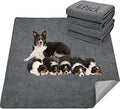 Washable Pee Pad for Dogs 6-Pack - Fast Absorbent, Non-Slip