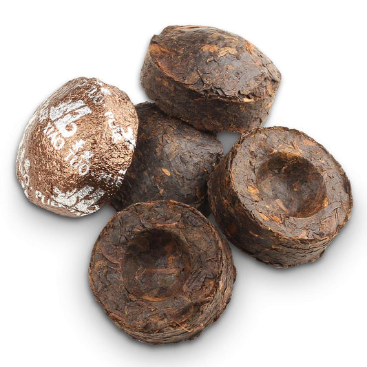 Jinglong Puerh Tea Mini Cakes - Ripe Tuocha for Tea Lovers