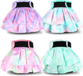 Washable Female Dog Diapers Skirt (4 Pcs) - Reusable Leak-Proof Fit
