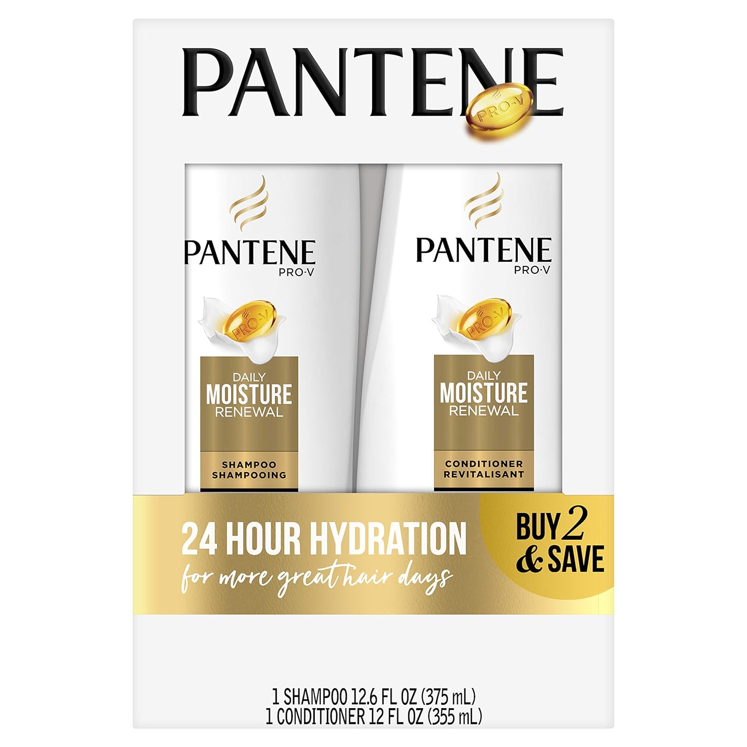Pantene Daily Moisture Duo Set - Hydrates Hair