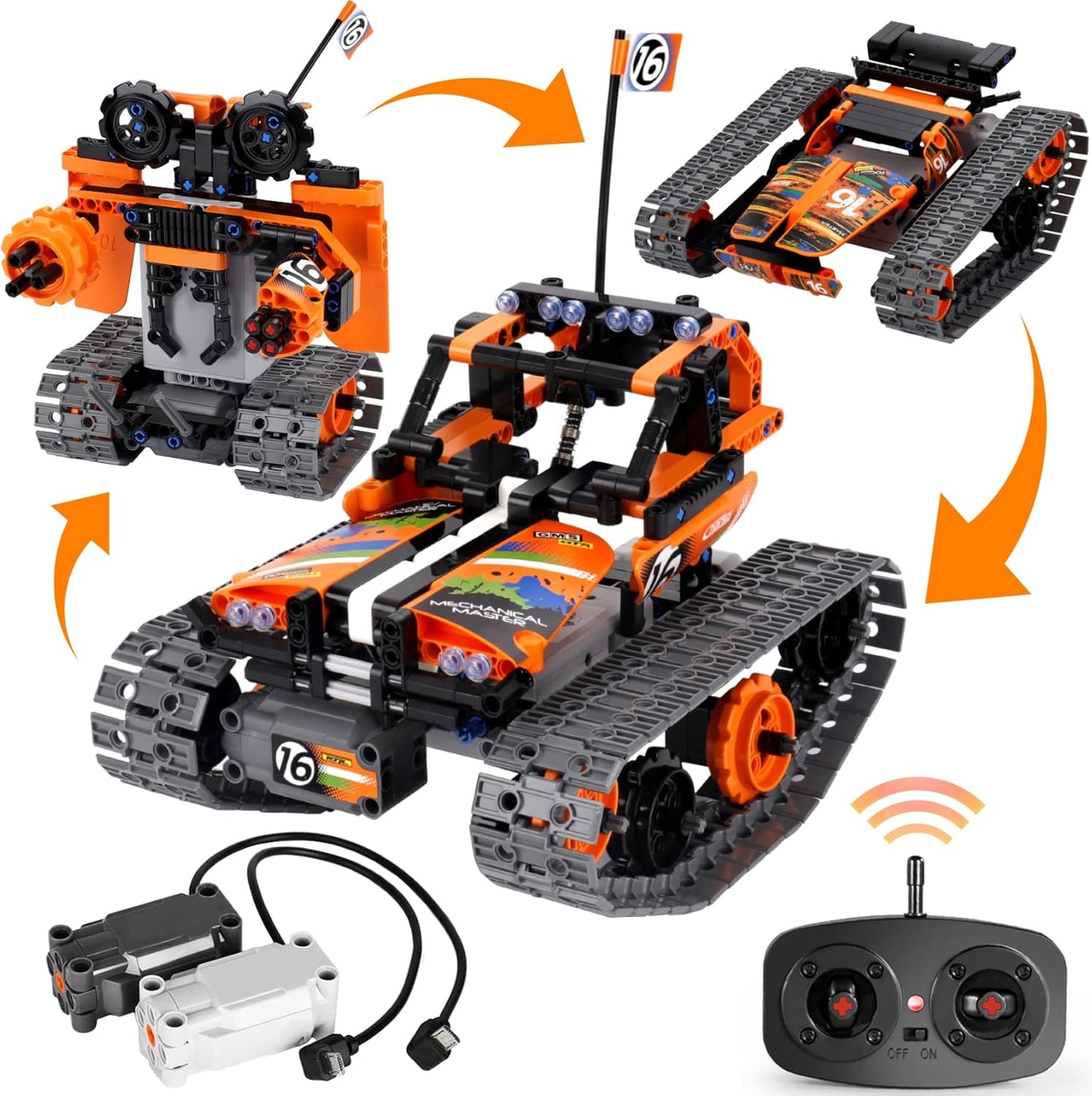 STEM RC Building Kit - 3 in 1 Engineering Toy Set