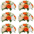 NUPTIO Flower Ball Arrangement Bouquet - 6 Pcs for Centerpieces