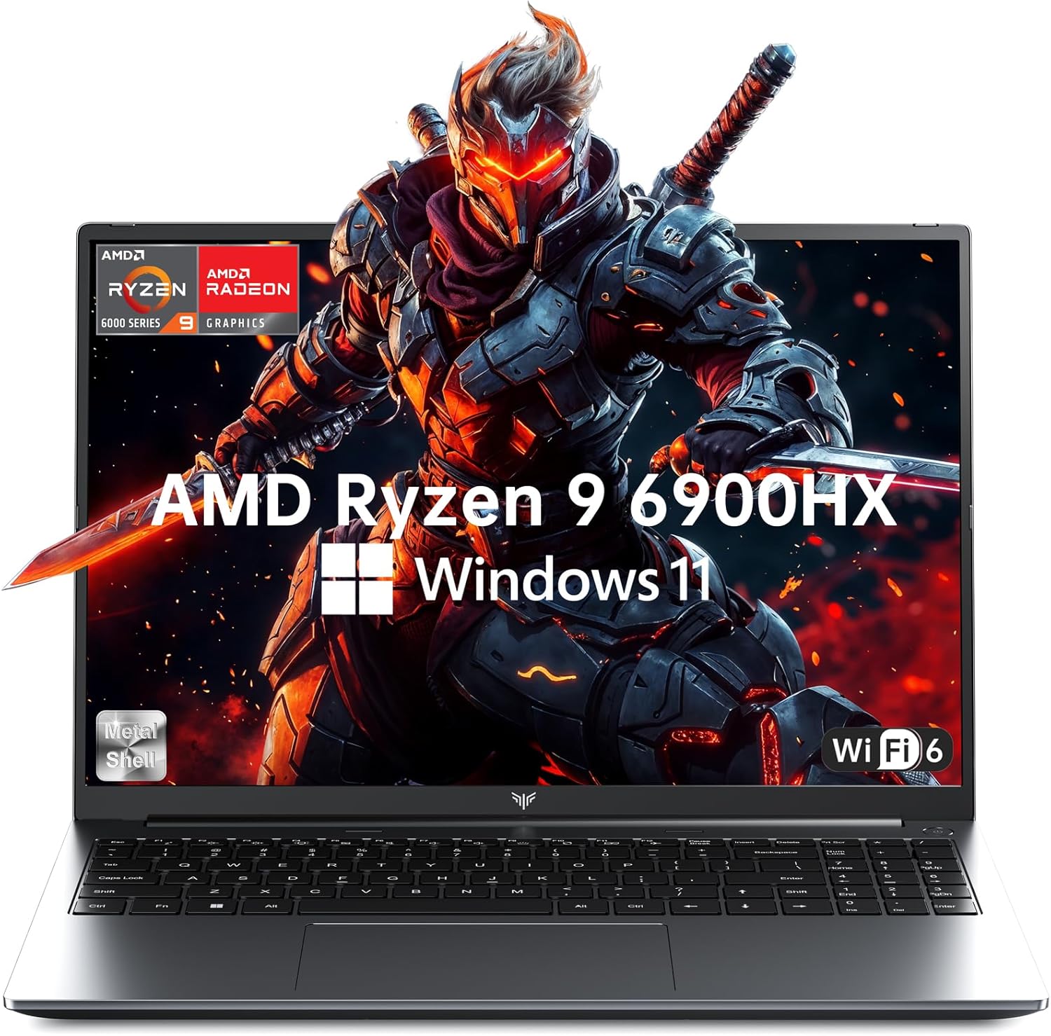 2025 Gaming Laptop: Ryzen 9 6900HX, 16GB DDR5, 512GB SSD