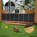 140ft Retractable Baby Gate 34in Tall - Extra Wide Safety Gate