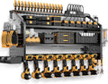 Large Power Tool Organizer Wall Mount with 8 Drill Holder - Heavy Duty