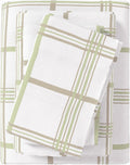 Great Bay Home Flannel Sheet Set Queen Size - Cozy Double-Brushed