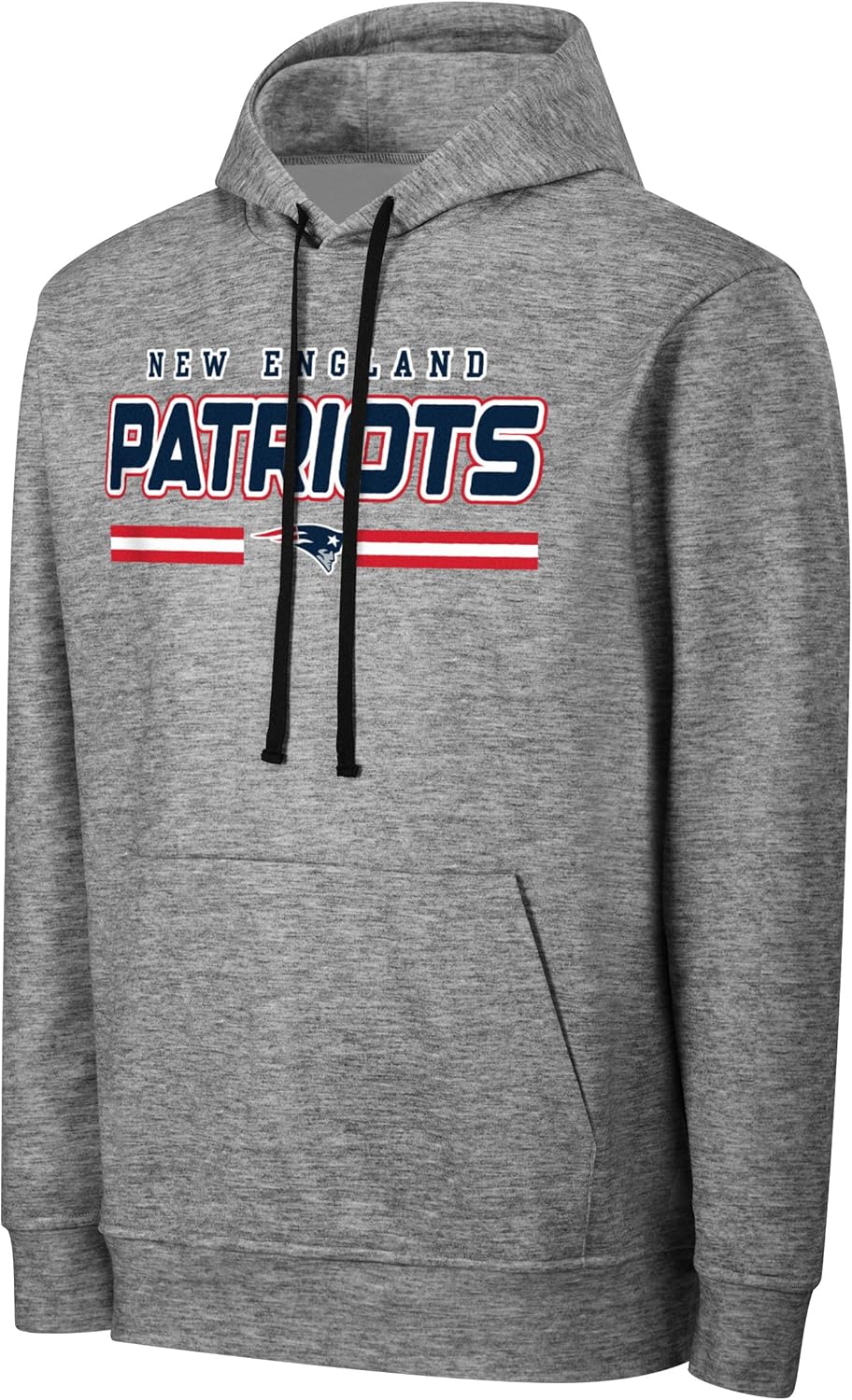 NFL Men's Gray Team Color Primary Logo Wordmark Hoodie