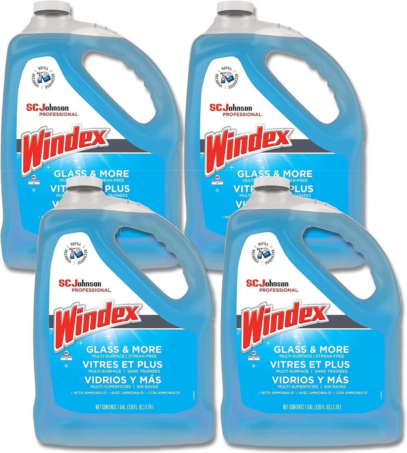 Windex Glass & Multi-Surface Cleaner for Sparkling Clean Surfaces