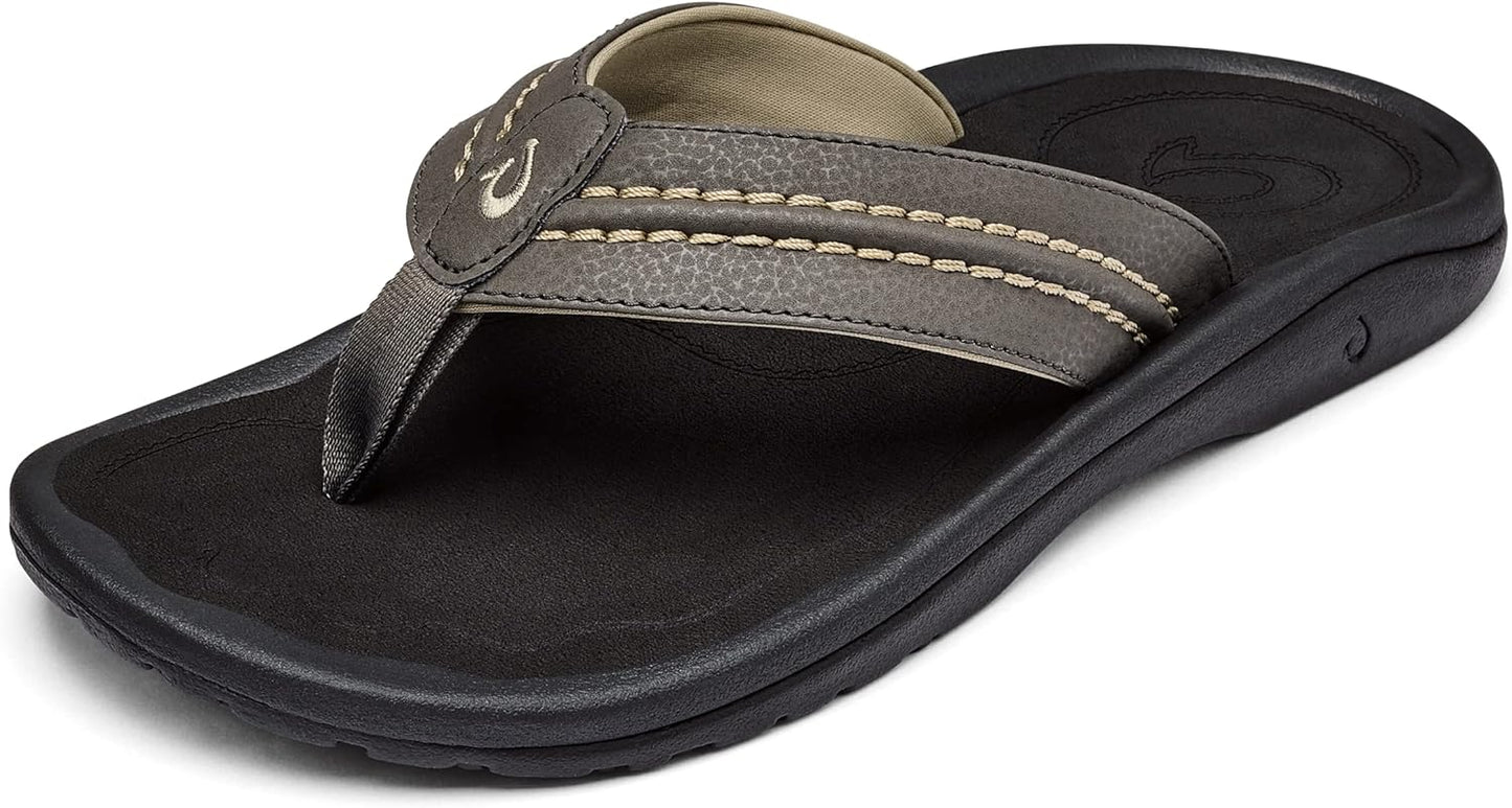 OLUKAI Hokua Men's Beach Sandals for Ultimate Comfort & Style