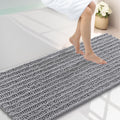 Smiry Bathroom Rugs Mat 59x24 - Extra Soft Absorbent Chenille Bath Rug