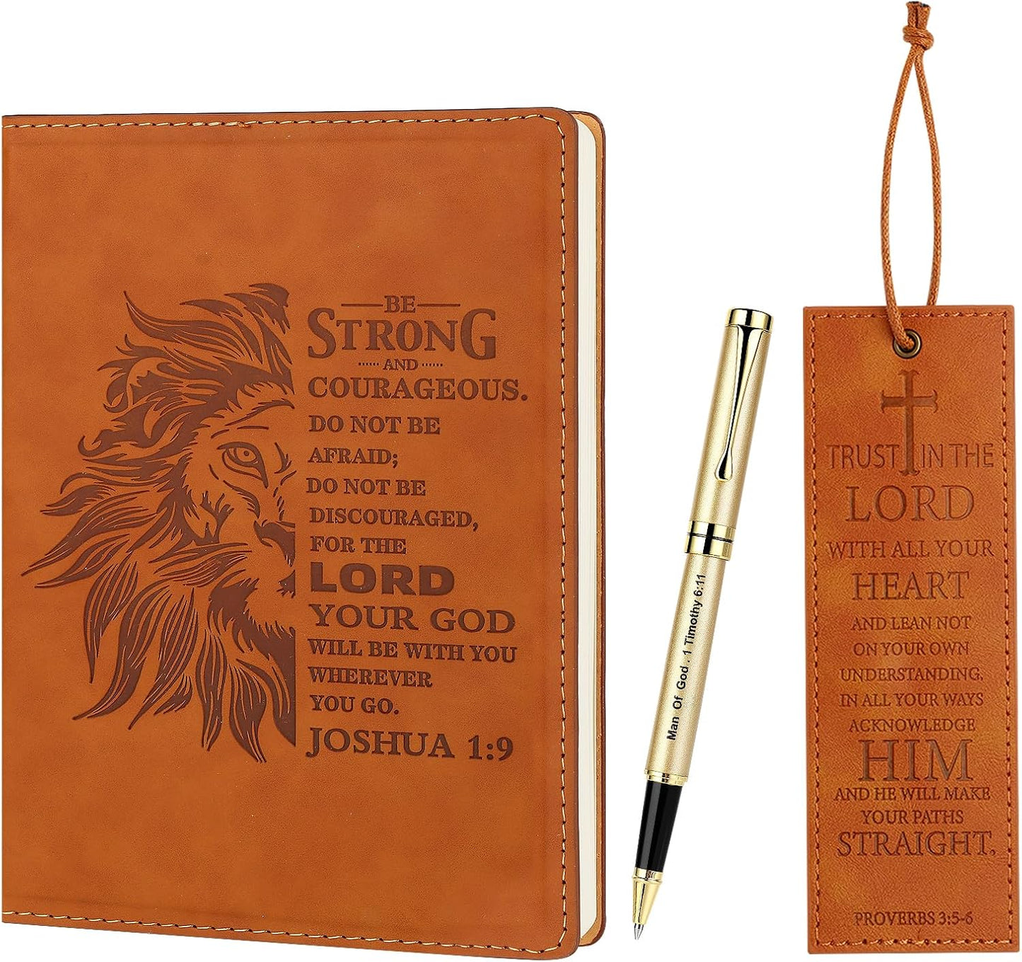 Christian Men's Christmas Gift Set - Inspiring Faith Bundle