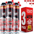 Spray Foam Insulation Can (3 x 30 oz) - Mega Size Expanding Sealant