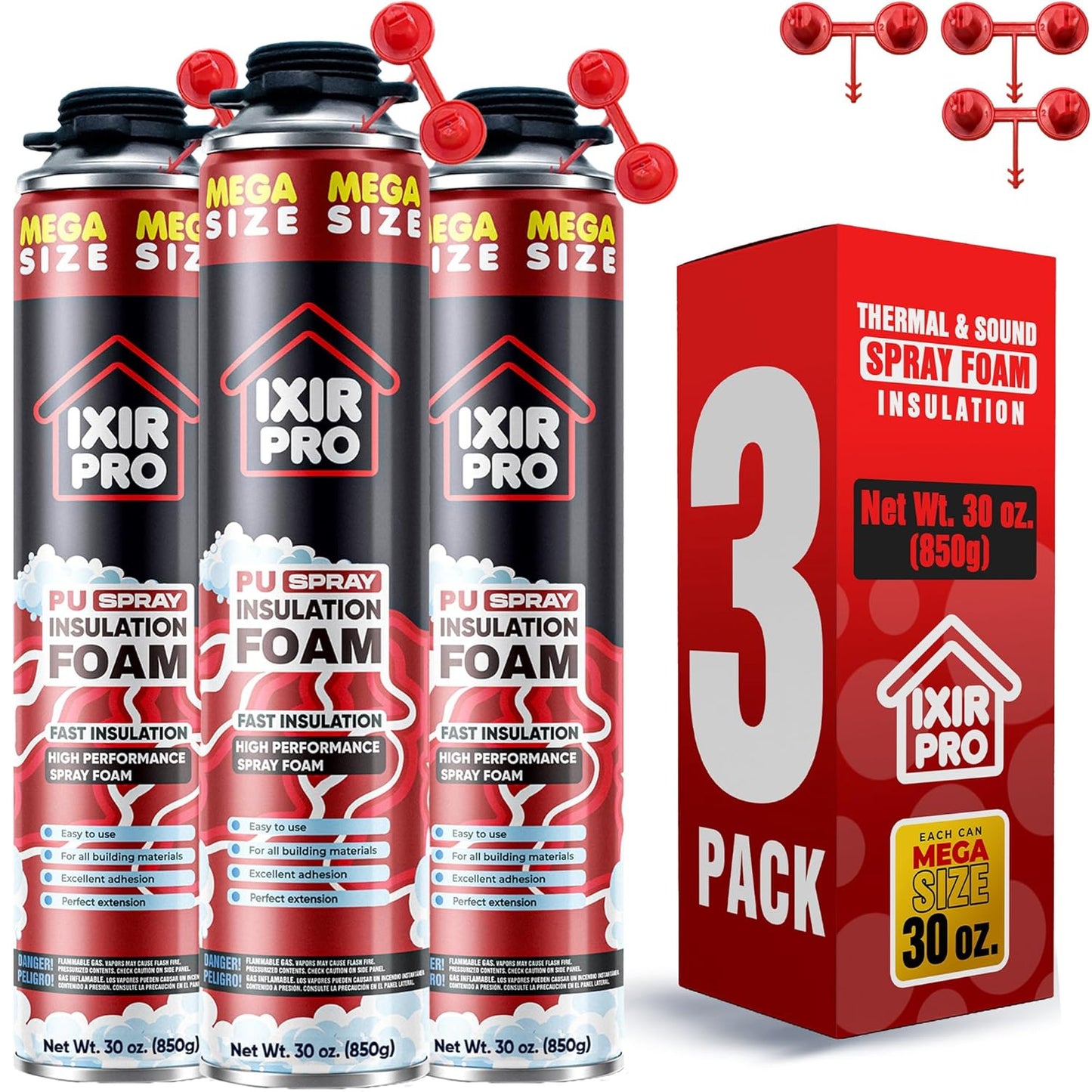 Mega Size Spray Foam Insulation Can for All Your Projects