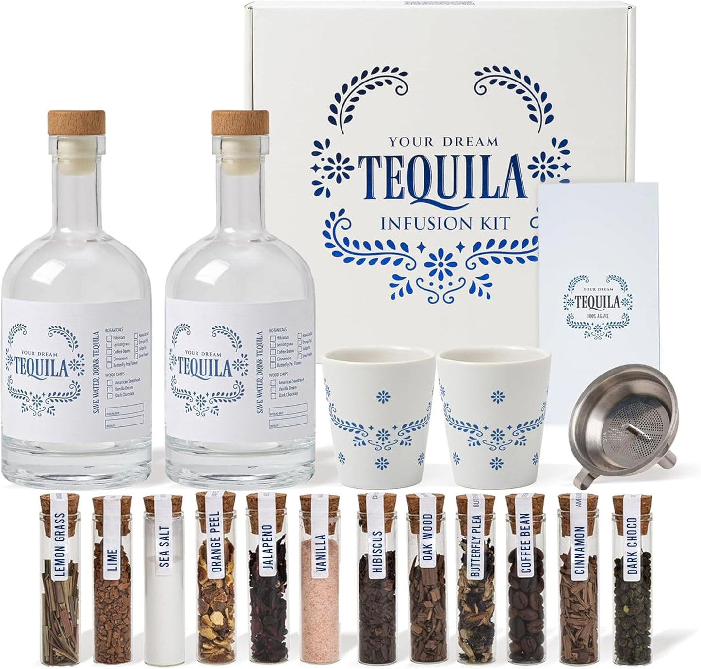 Tequila Gifts for Men - Personalized Tequila Making Kit