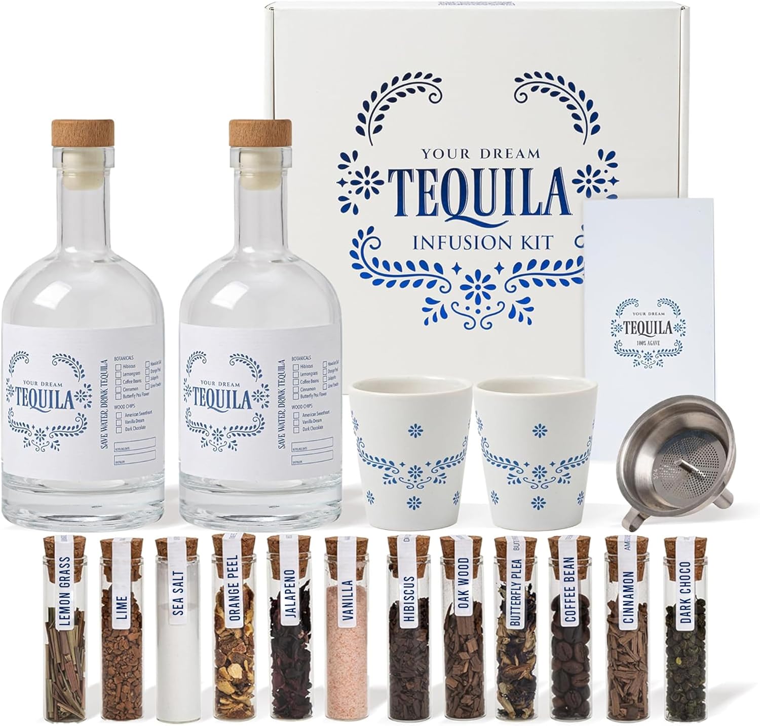Tequila Gifts for Men - Personalized Tequila Making Kit