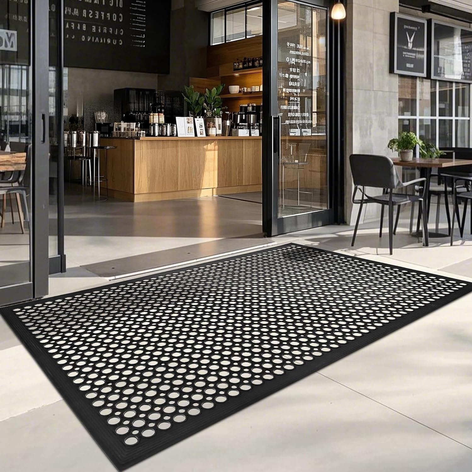 Anti Fatigue Rubber Mats for Outdoor Restaurant Kitchen Use