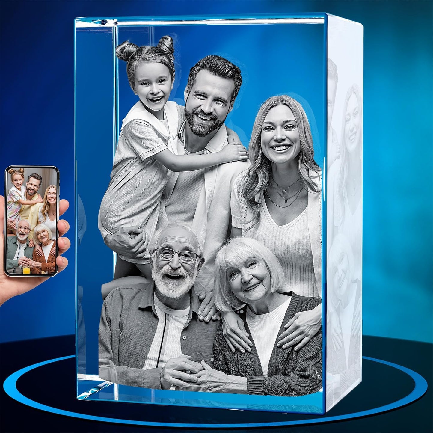 ArtPix 3D Crystal Photo Personalized Gifts for Any Occasion