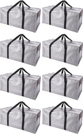 Extra Large Moving Bags with Zippers & Handles - 40 Gal Storage